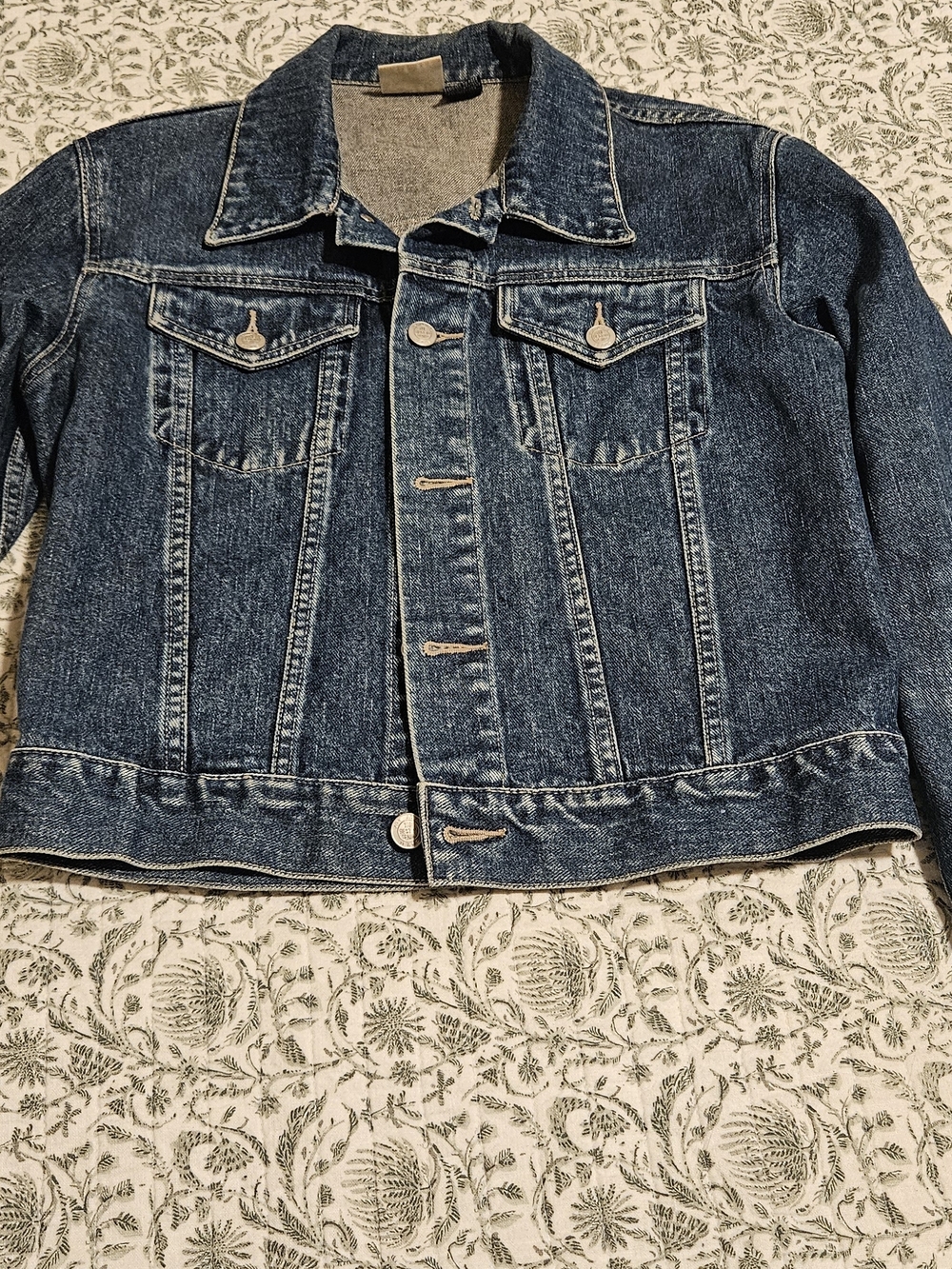 Classic Blue Denim Jean Jacket - Women